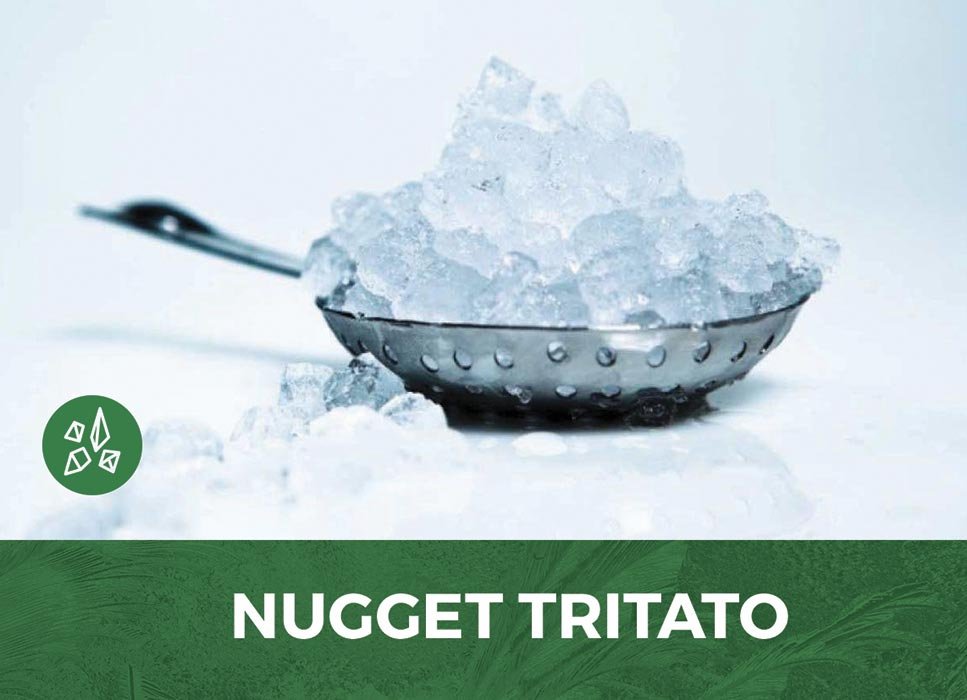 Ghiaccio Express tritato - nuggets per Cocktails e Pestati a Roma