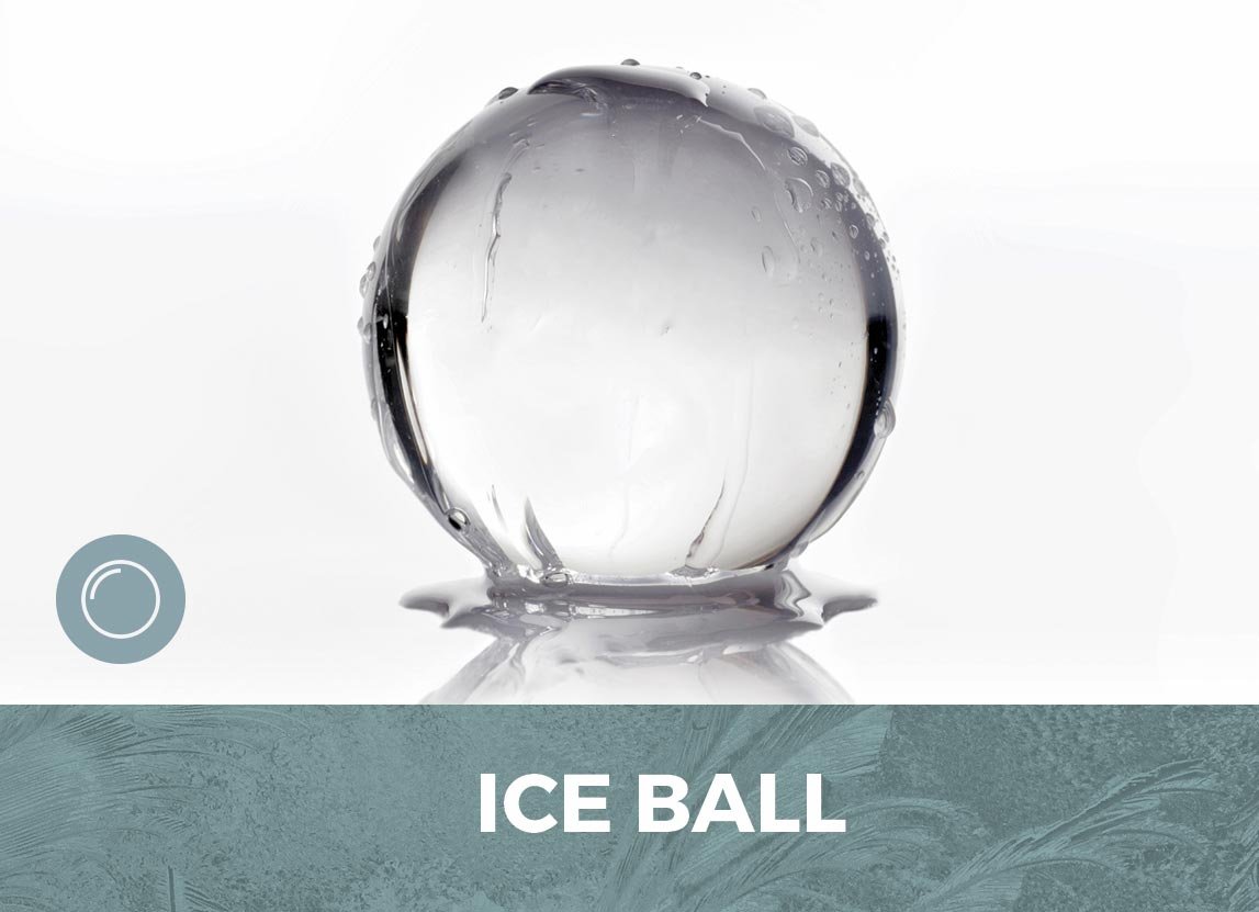 Ice Ball su piano con icona