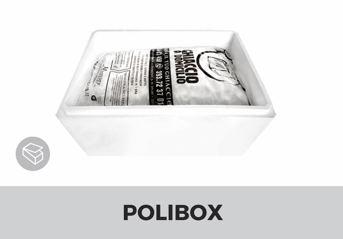 Polibox - Contenitore Termico per ghiaccio alimentare